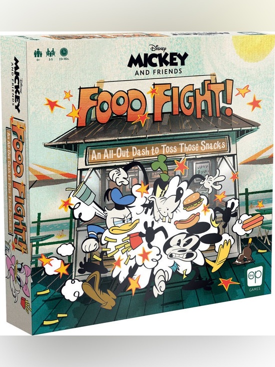 Disney Other - NEW Disney Mickey And Friends Food Fight Game